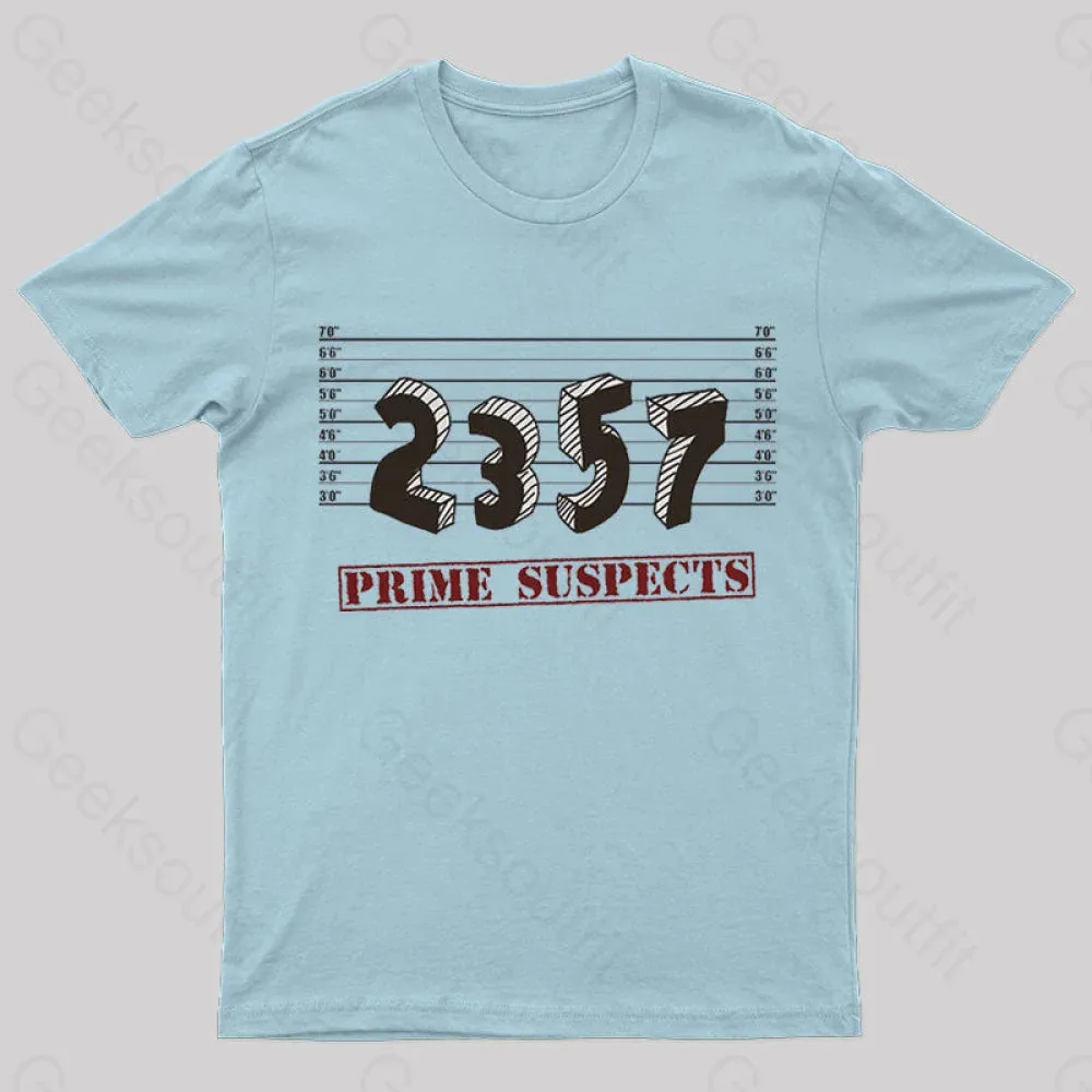 The Prime Number Suspects T-Shirt - Image 7