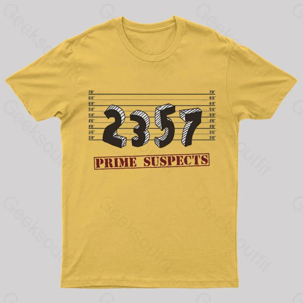 The Prime Number Suspects T-Shirt - Image 6