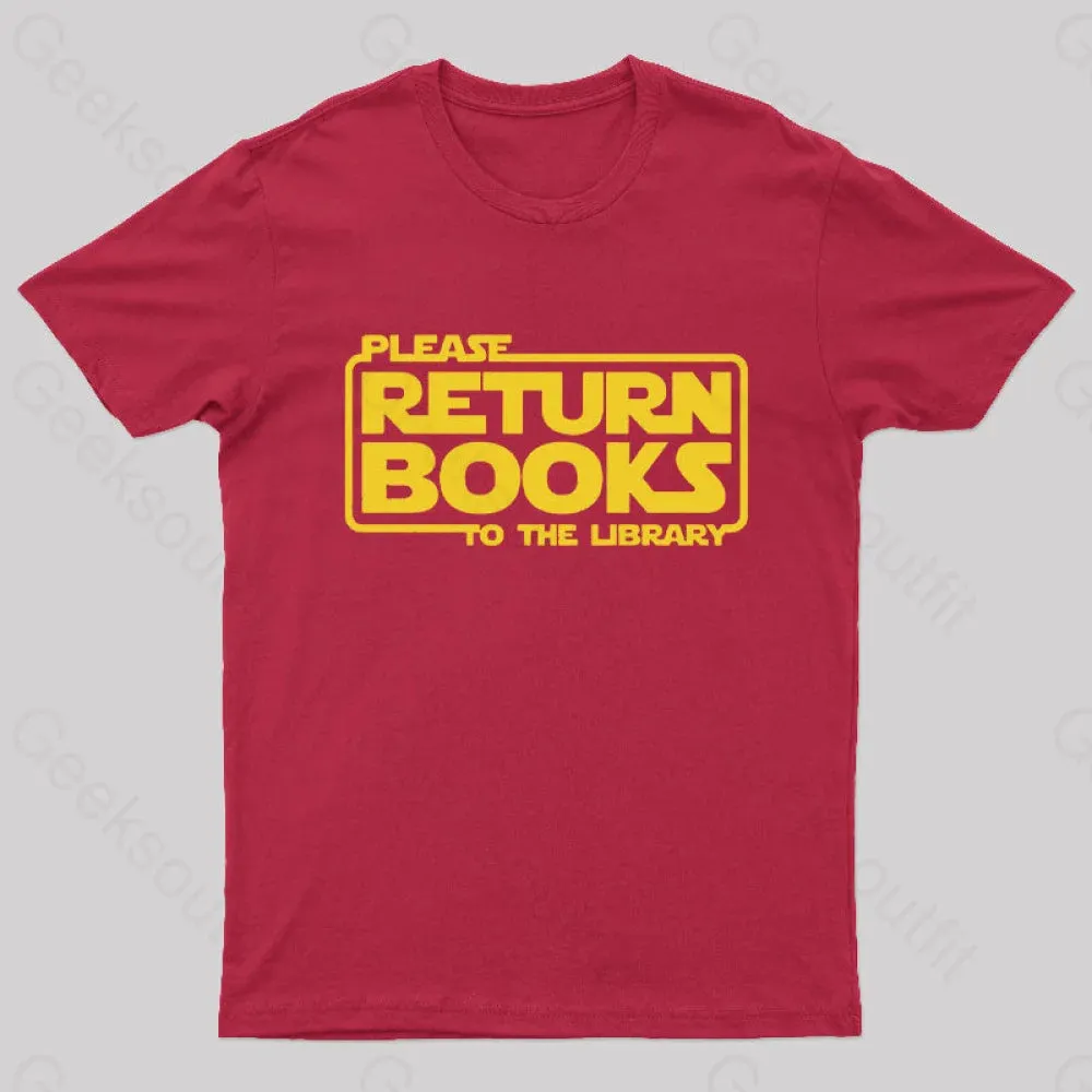 The Return of the Books Geek T-Shirt - Image 5