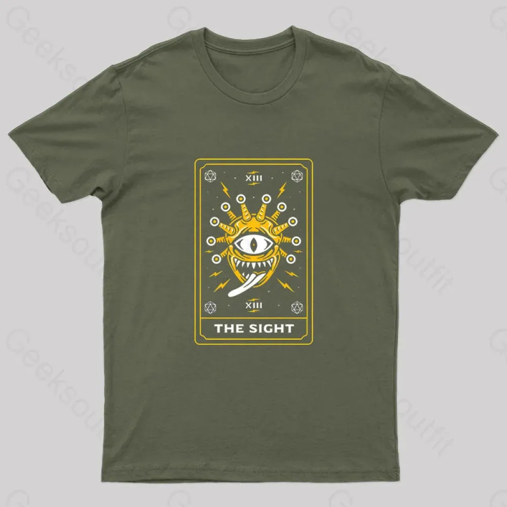 The Sight Tarot Card Nerd T-Shirt - Image 3