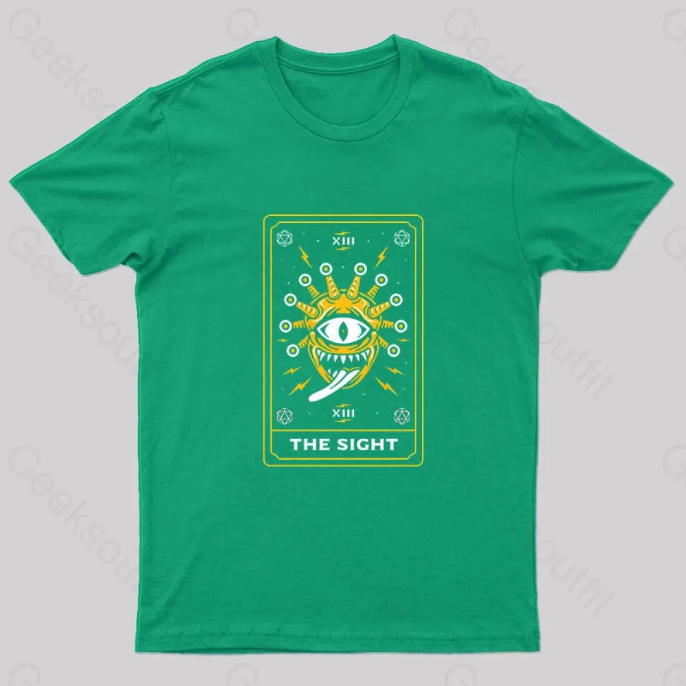 The Sight Tarot Card Nerd T-Shirt - Image 4