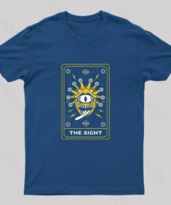 Alternative view of The Sight Tarot Card Nerd T-Shirt