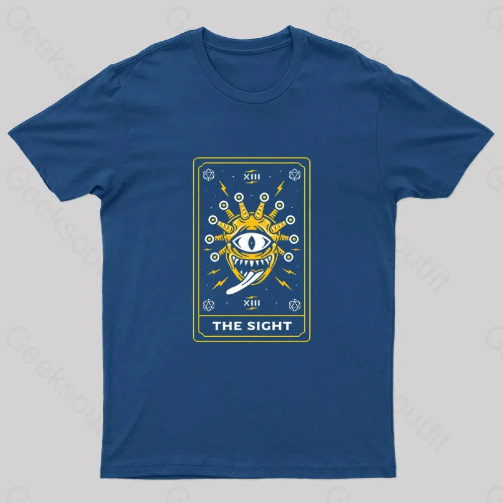 The Sight Tarot Card Nerd T-Shirt - Image 2