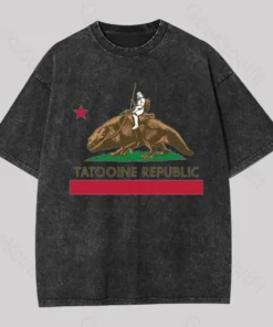 The State Republic Washed T-shirt