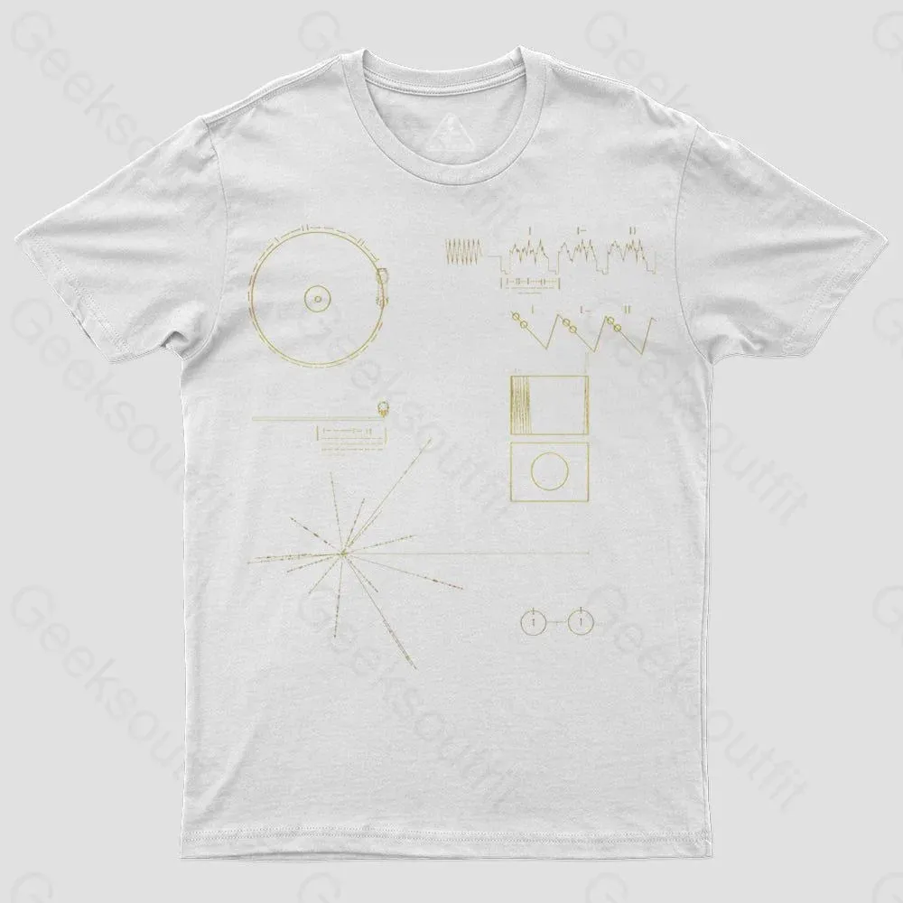 The Voyager Golden Record T-Shirt - Image 4