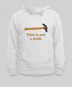 Alternative view of This is Not a Drill Essential Hoodie