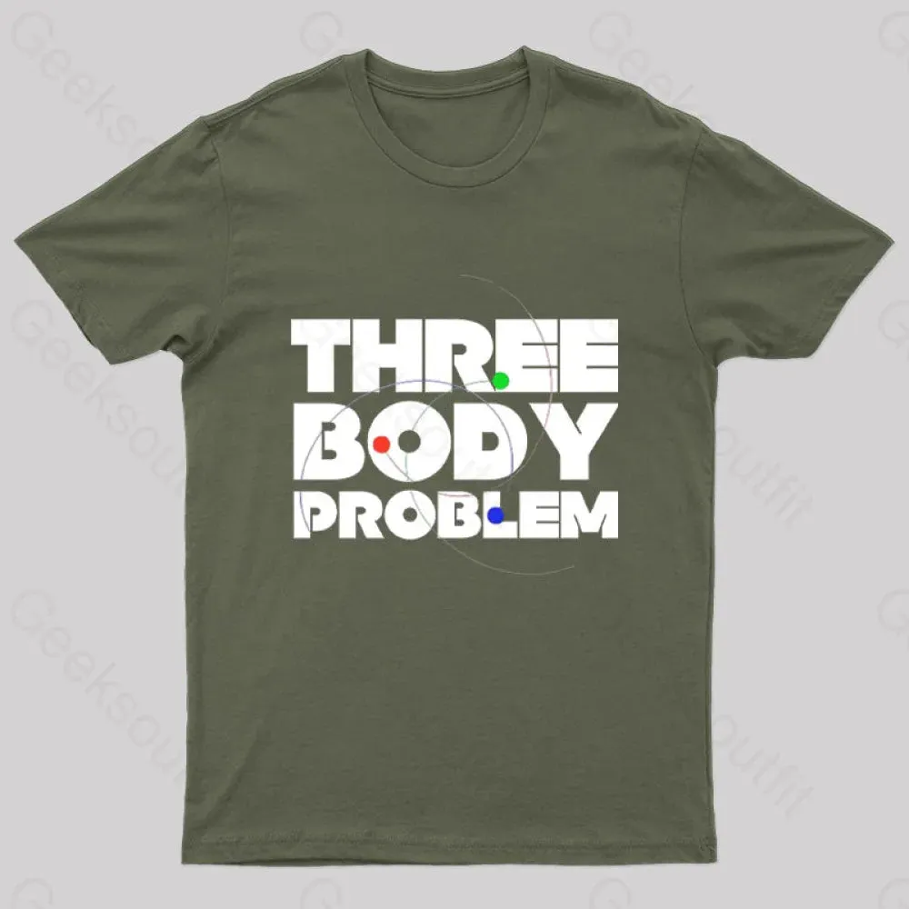 Three Body Problem Space Geek T-Shirt - Image 3