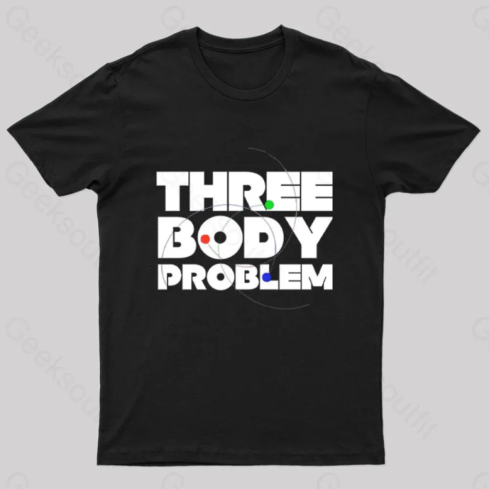 Three Body Problem Space Geek T-Shirt - Image 2