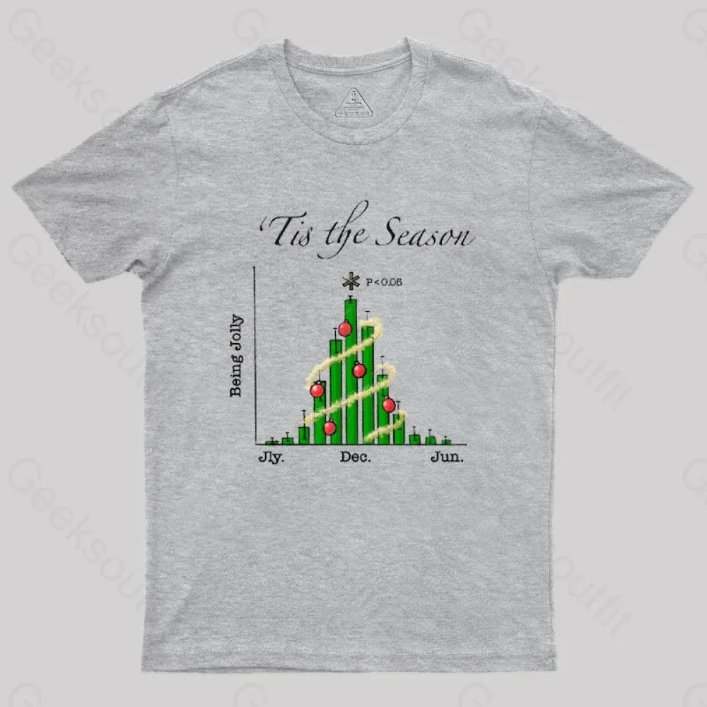 Tis the Season Bar Graph Geek T-Shirt