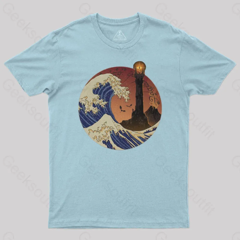 Tower Wave Geek T-Shirt - Image 10