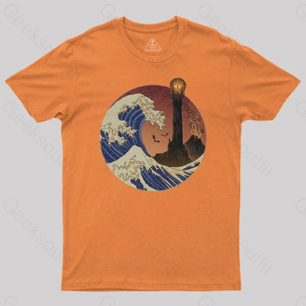 Tower Wave Geek T-Shirt - Image 6
