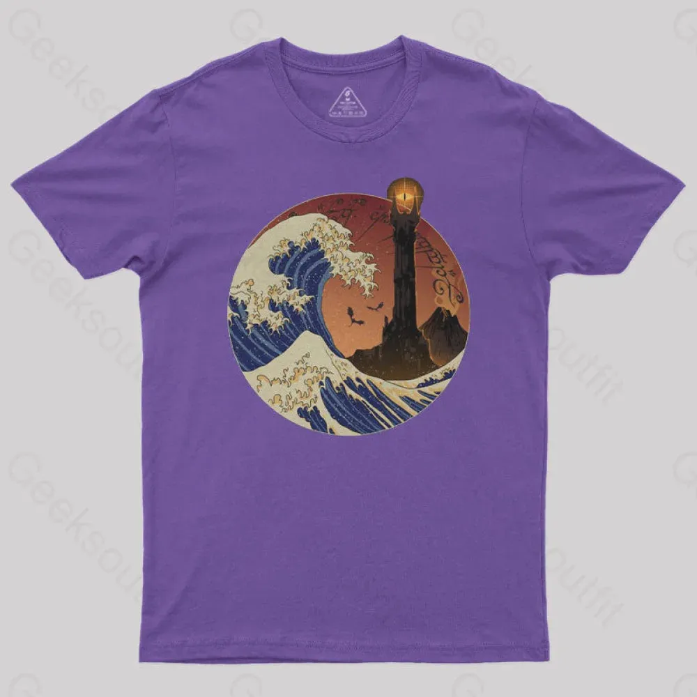Tower Wave Geek T-Shirt - Image 5