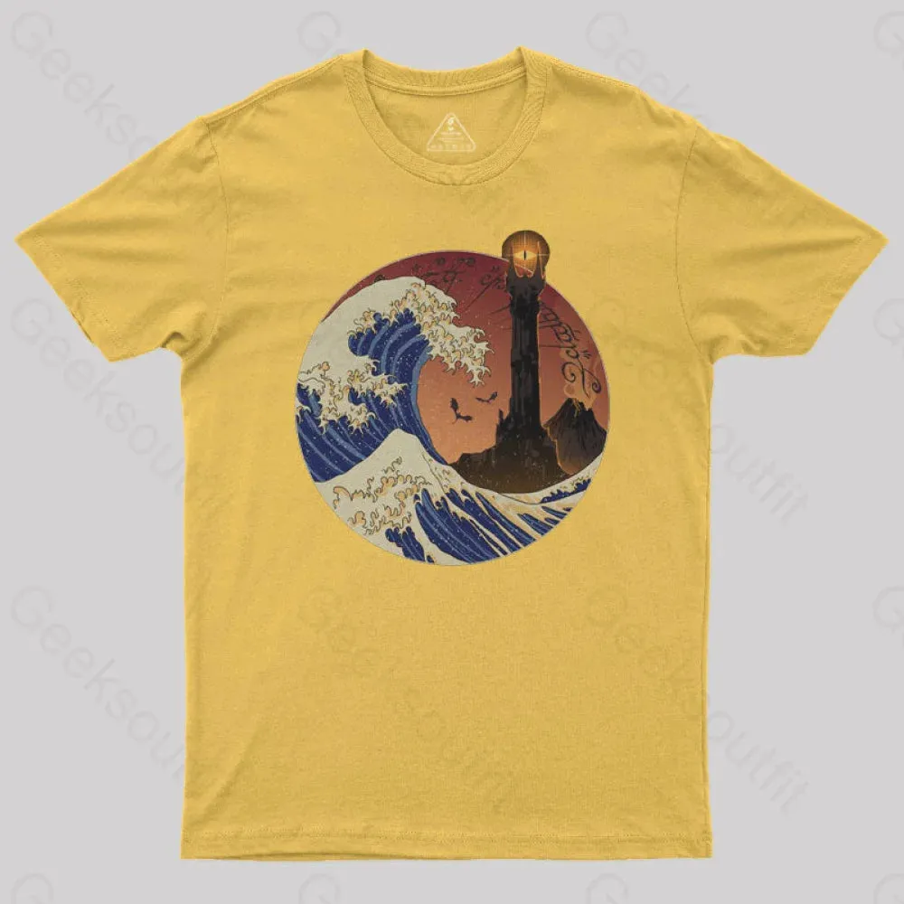 Tower Wave Geek T-Shirt - Image 7