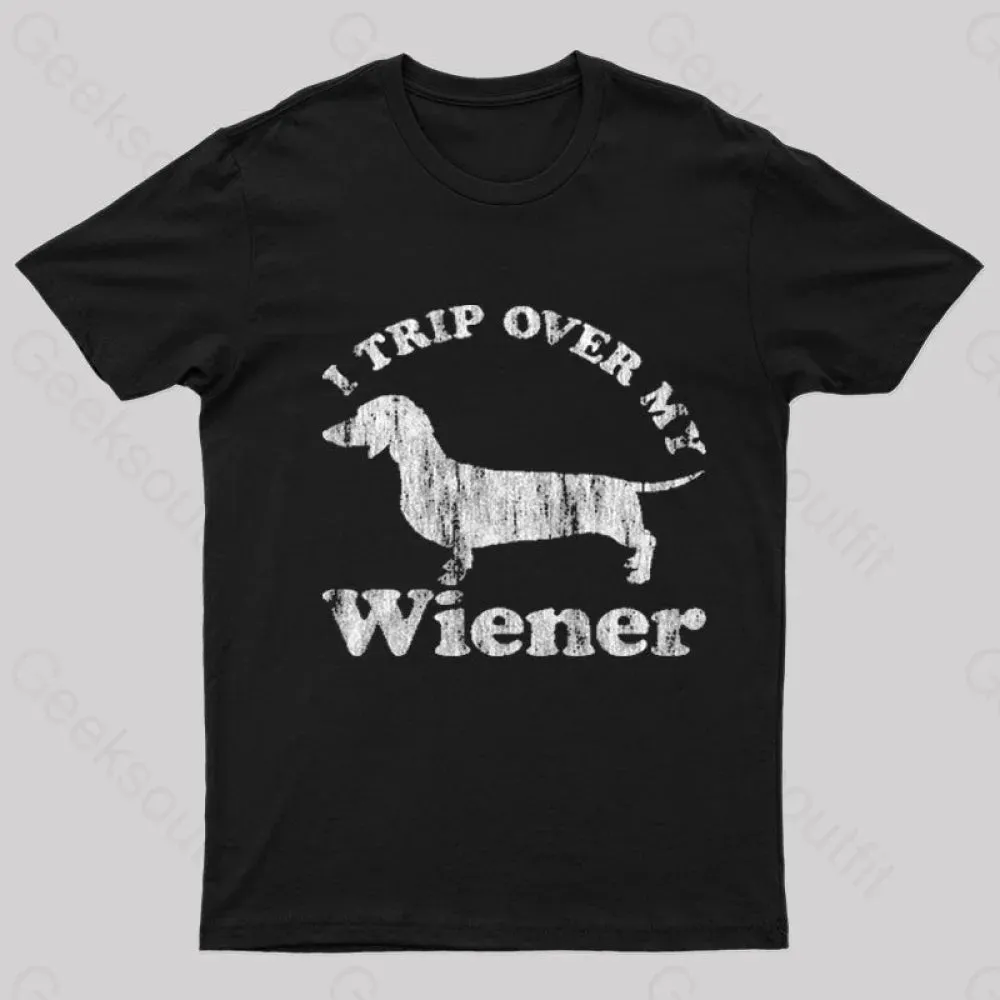 Trip Over My Wiener Nerd T-Shirt