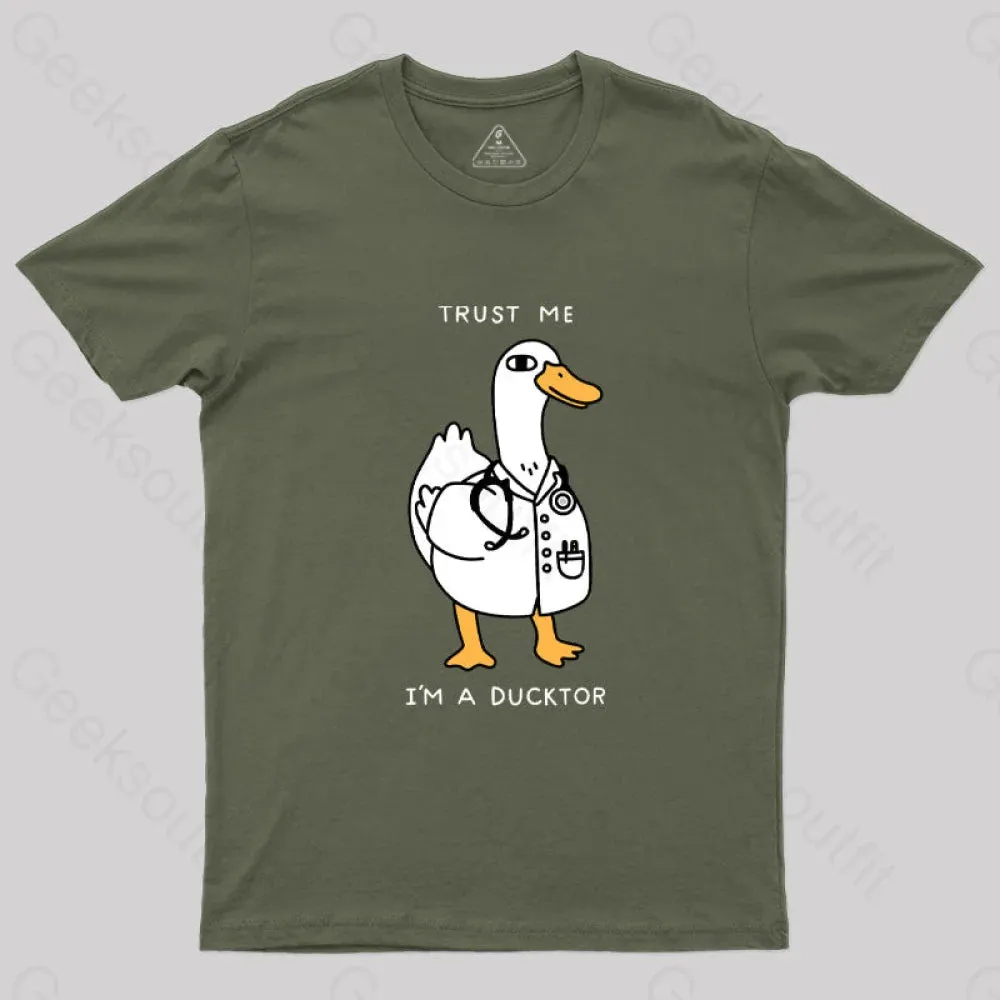 Trust Me I'm a Ducktor T-Shirt - Image 4