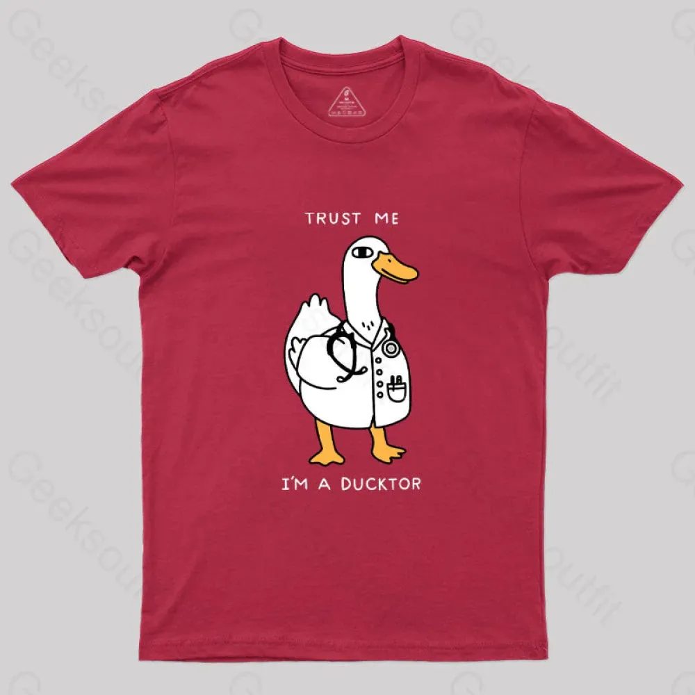 Trust Me I'm a Ducktor T-Shirt - Image 2