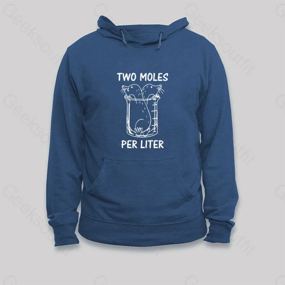 Two Moles Per Liter Hoodie - Image 2