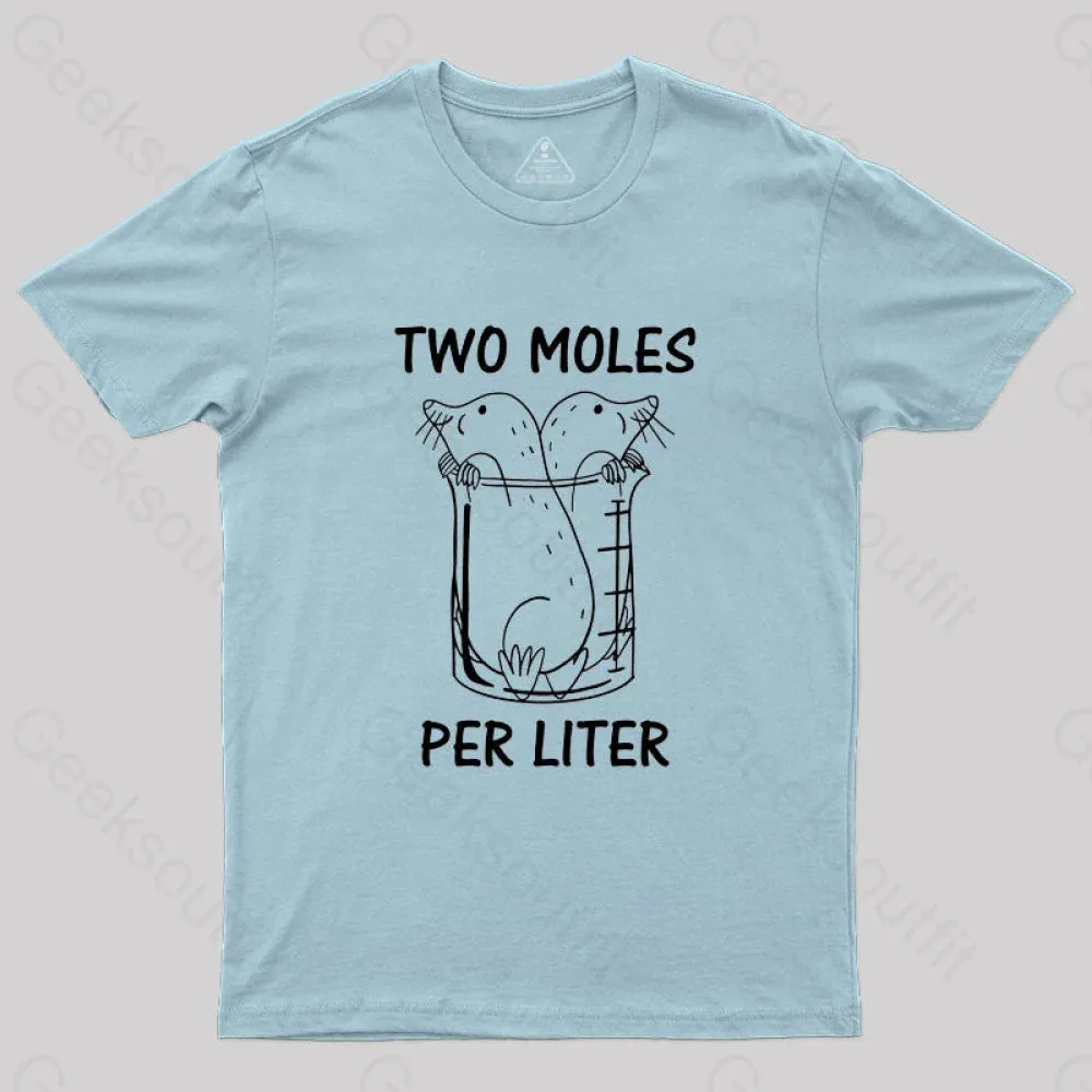 Two Moles Per Liter T-Shirt - Image 6