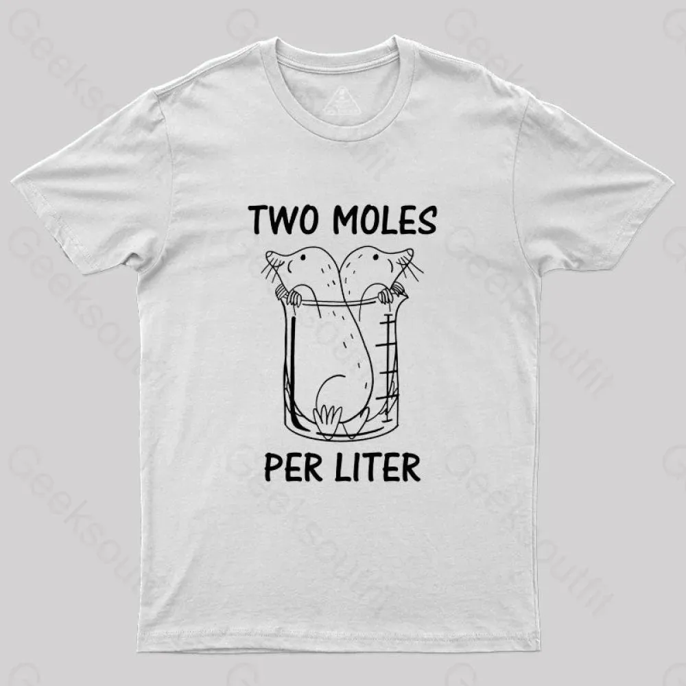 Two Moles Per Liter T-Shirt - Image 8