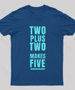 Alternative view of Two Plus Two Makes Nerd T-Shirt