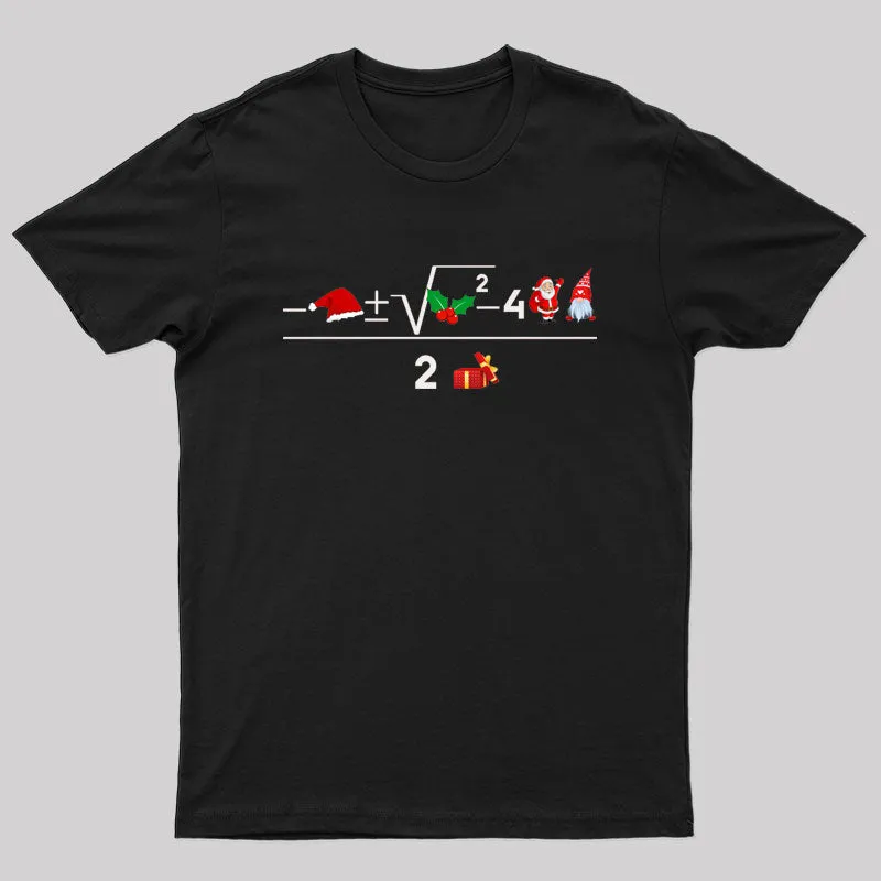 Mathematician Christmas T-Shirt - Image 3