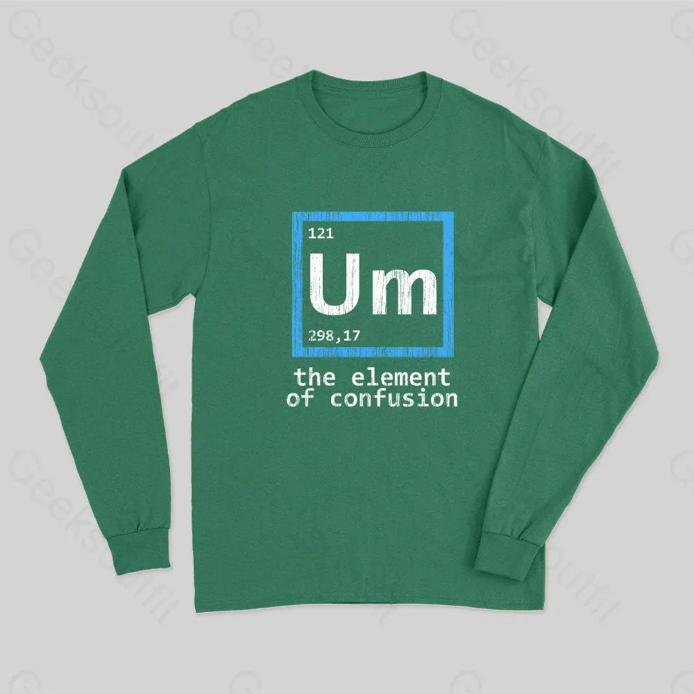 Um The Element of Confusion Long Sleeve T-Shirt - Image 3