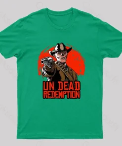 Alternative view of Un Dead Redemption Geek T-Shirt