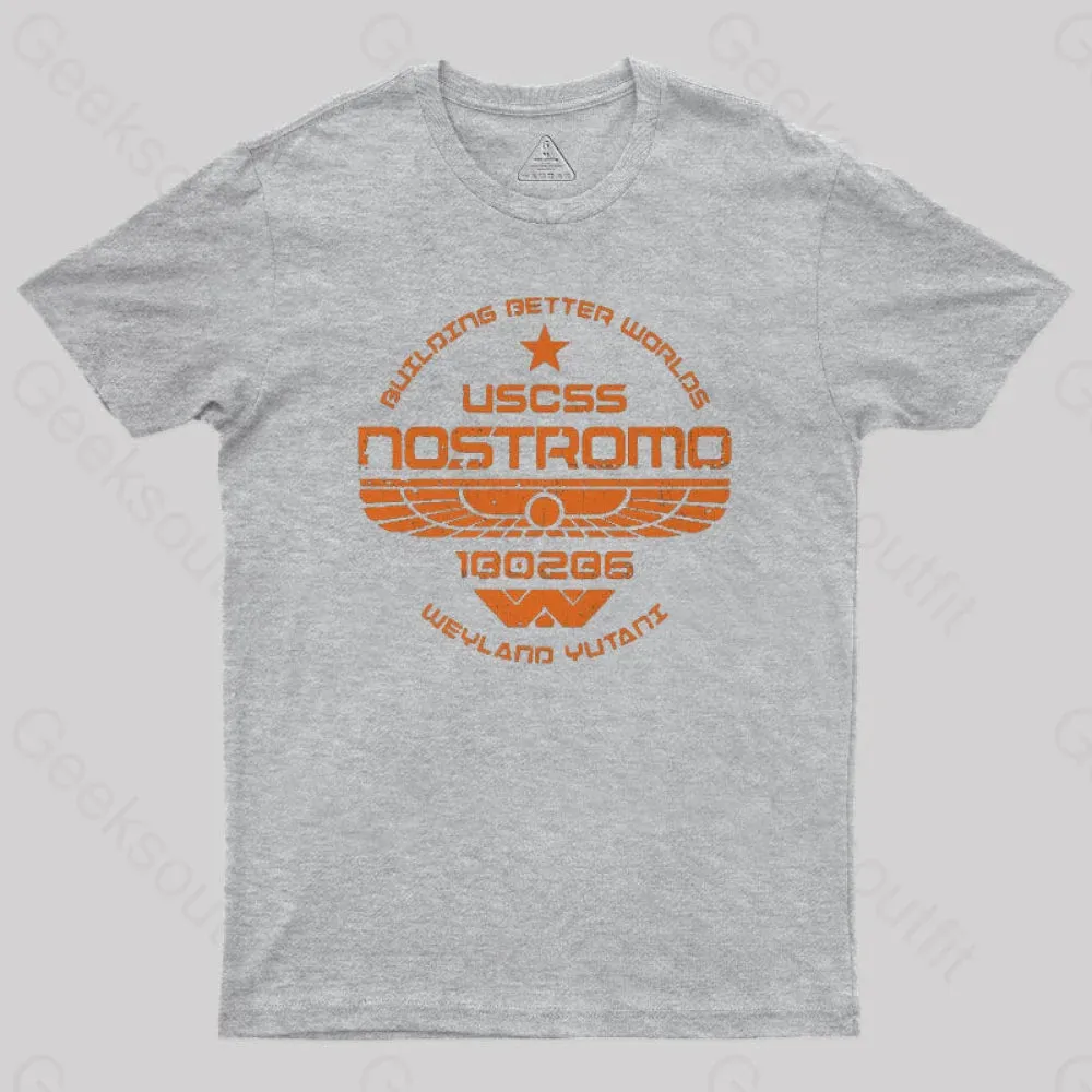 USCSS Nostromo Geek T-Shirt - Image 9