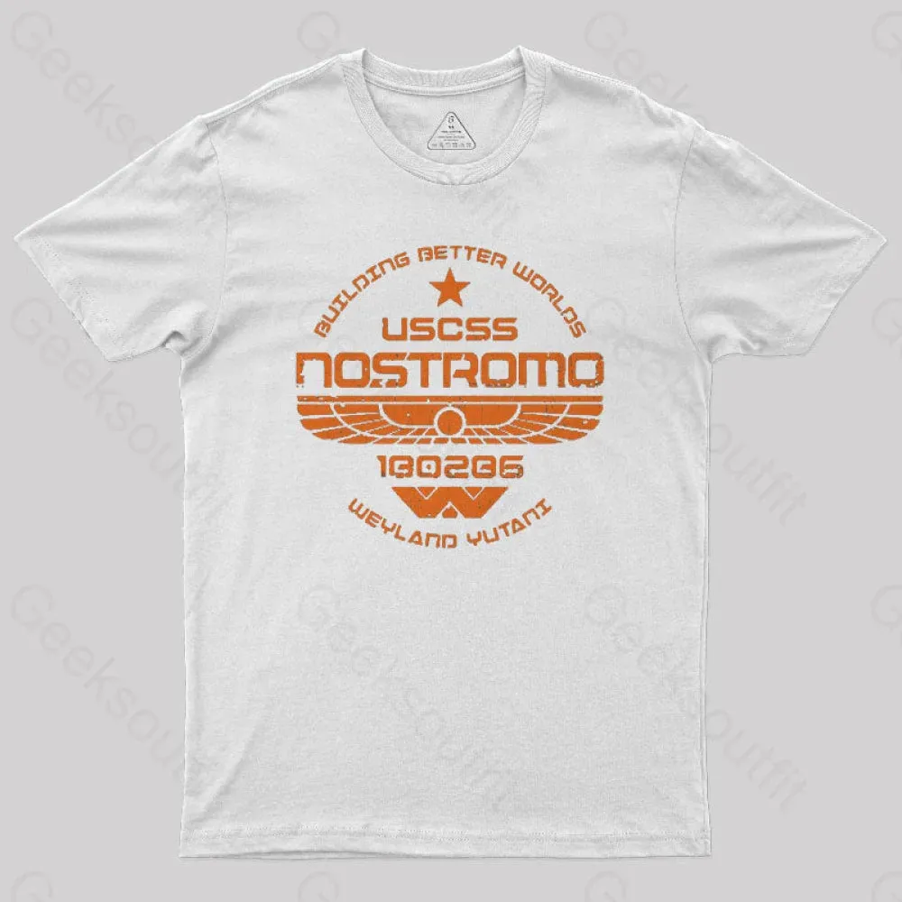 USCSS Nostromo Geek T-Shirt - Image 10