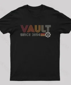 Alternative view of Vault since 2054 Nerd T-Shirt