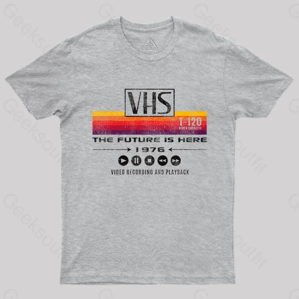 VHS The Future Is Here 1976 T-Shirt