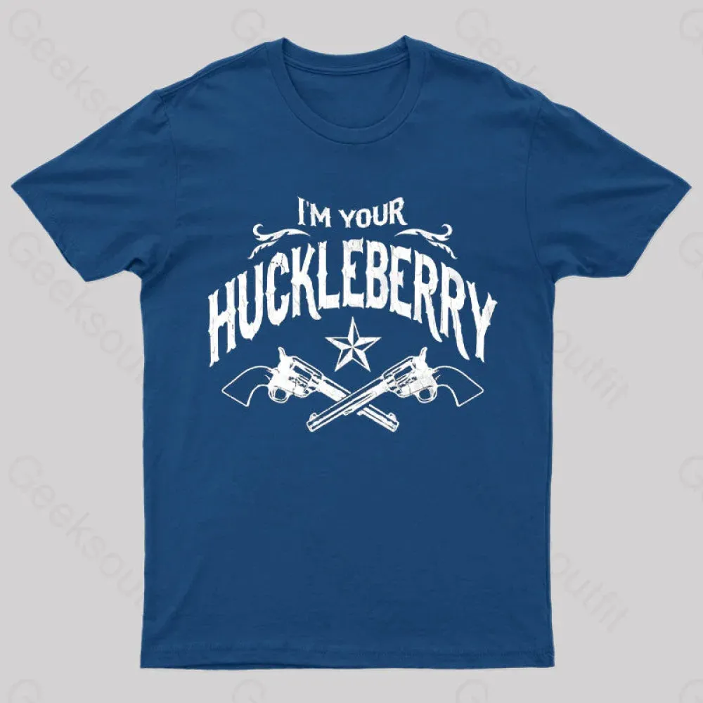 Vintage I'm Your Huckleberry T-Shirt - Image 3