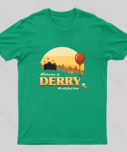 Alternative view of Welcome To Derry Nerd T-Shirt