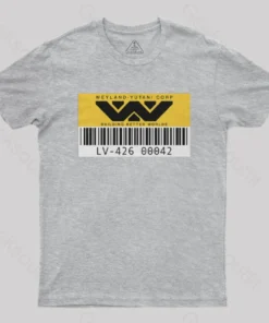 Weyland Yutani Asset tag Geek T-Shirt