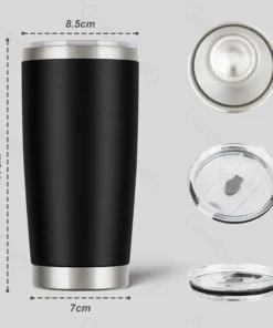 Alternative view of Computer Circuit Board Green Geeks Tumbler