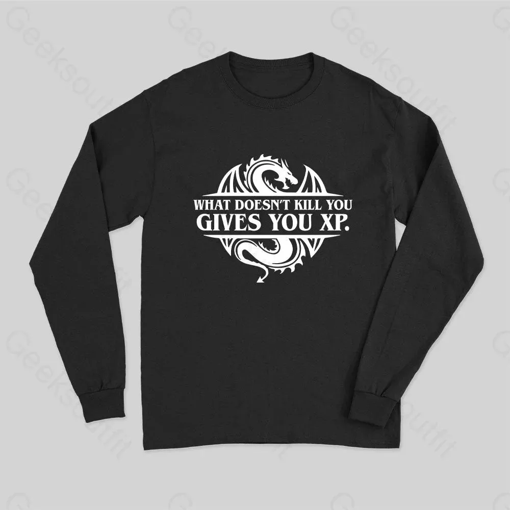 What Doesnt Kill You Give You Experience Long Sleeve T-Shirt - Image 2