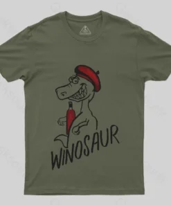 Alternative view of Winosaur Premium Scoop T-Shirt
