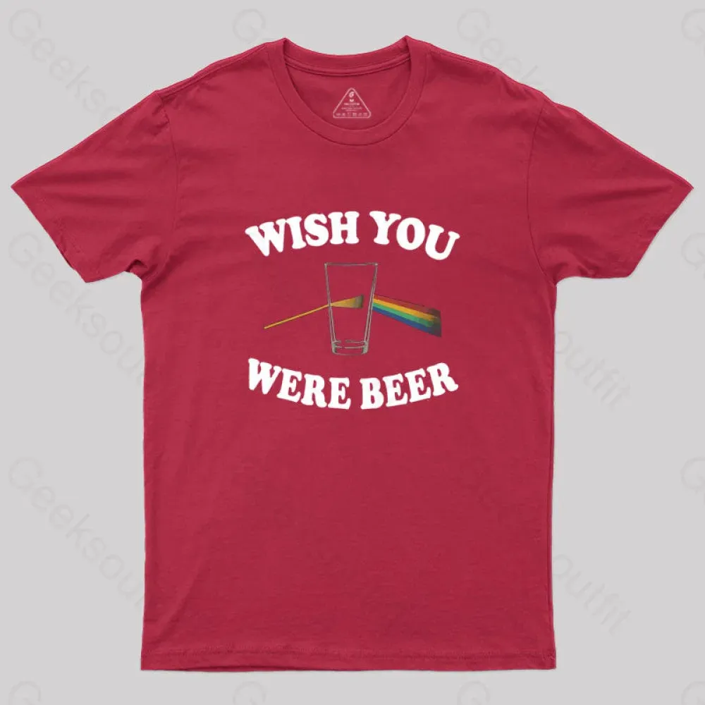 Wish You Were Beer Nerd T-Shirt - Image 6