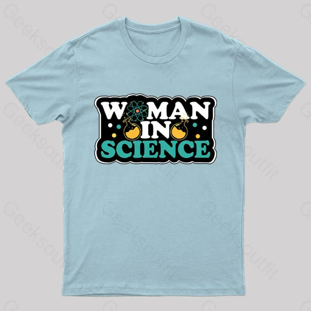 Woman In Science Nerd T-Shirt - Image 6