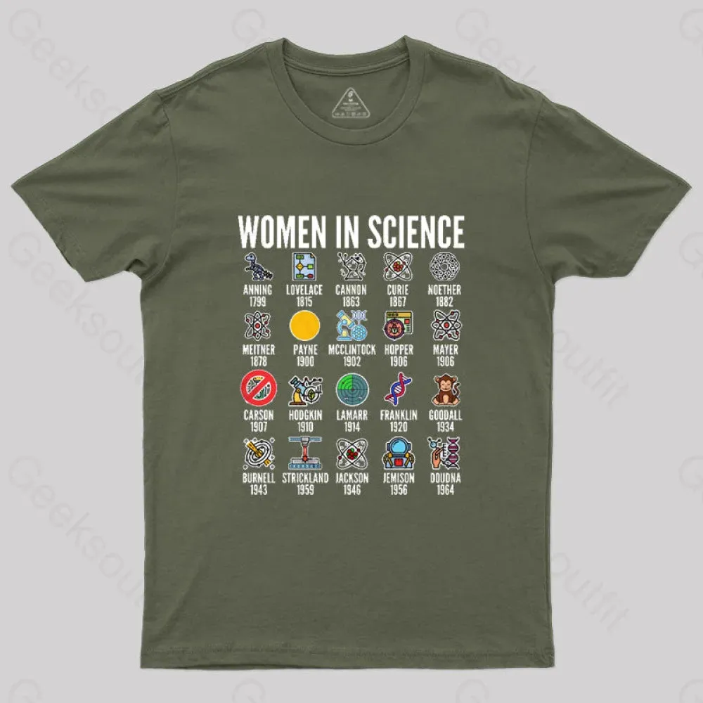 Women in Science T-Shirt - Image 3