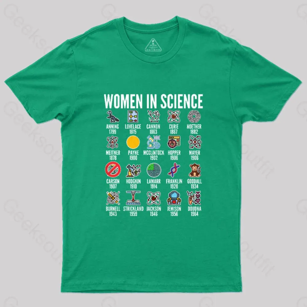 Women in Science T-Shirt - Image 4