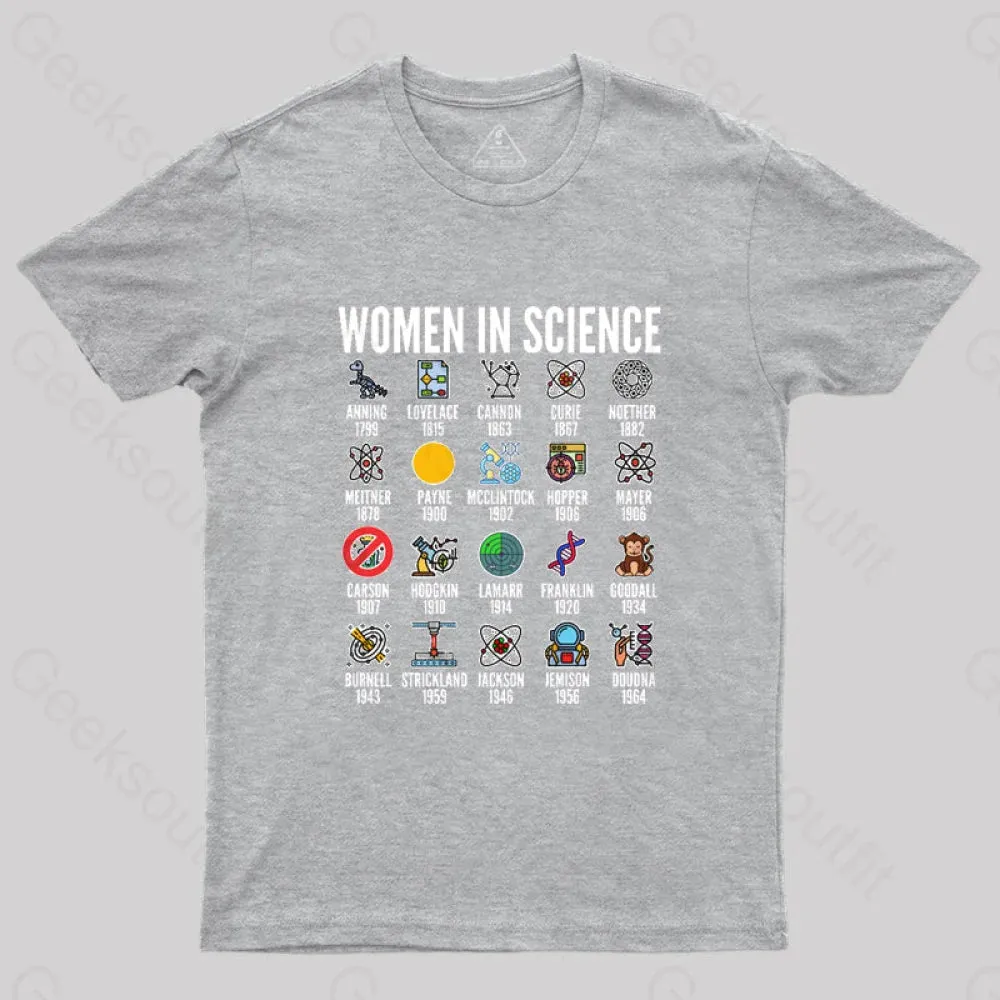 Women in Science T-Shirt - Image 5