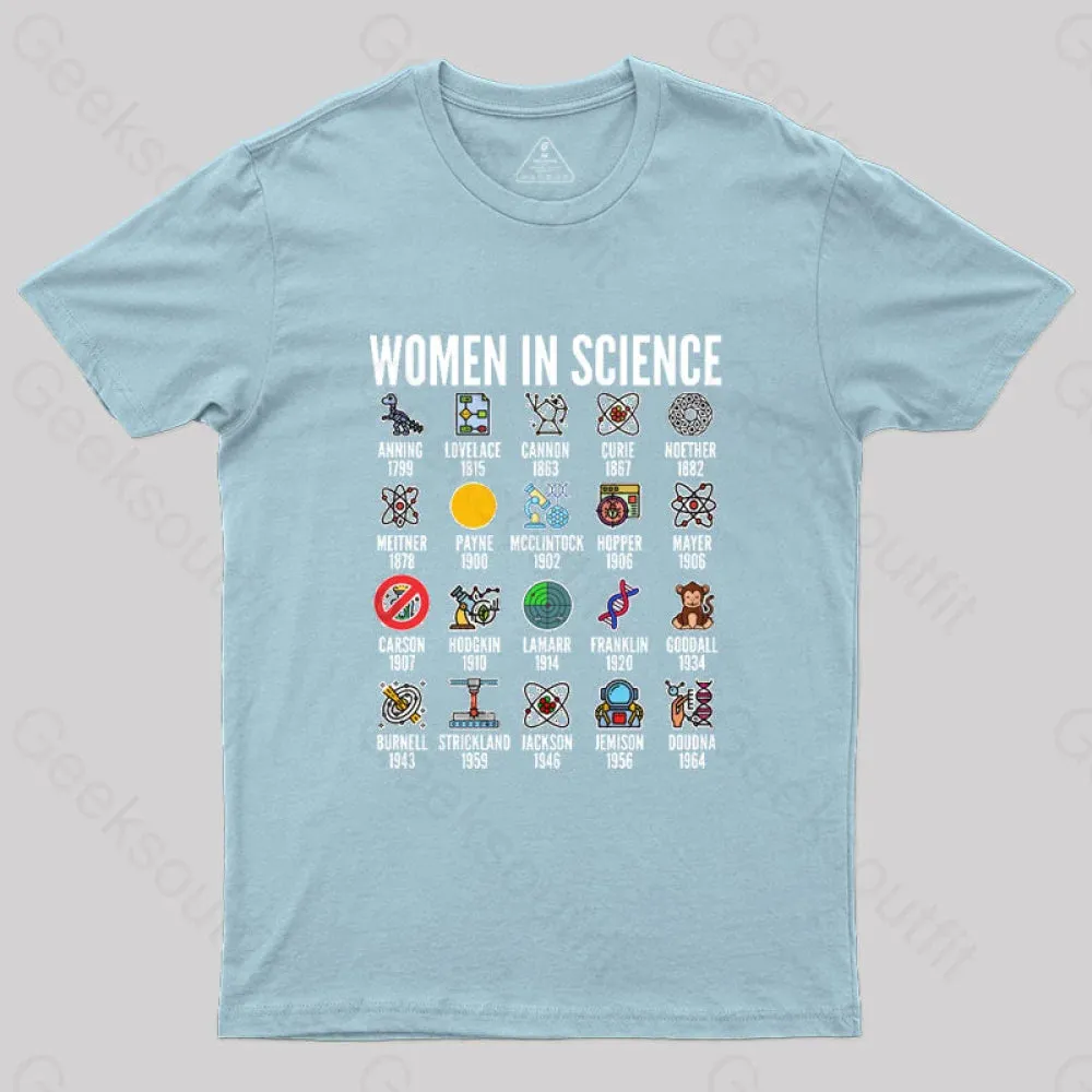 Women in Science T-Shirt - Image 6