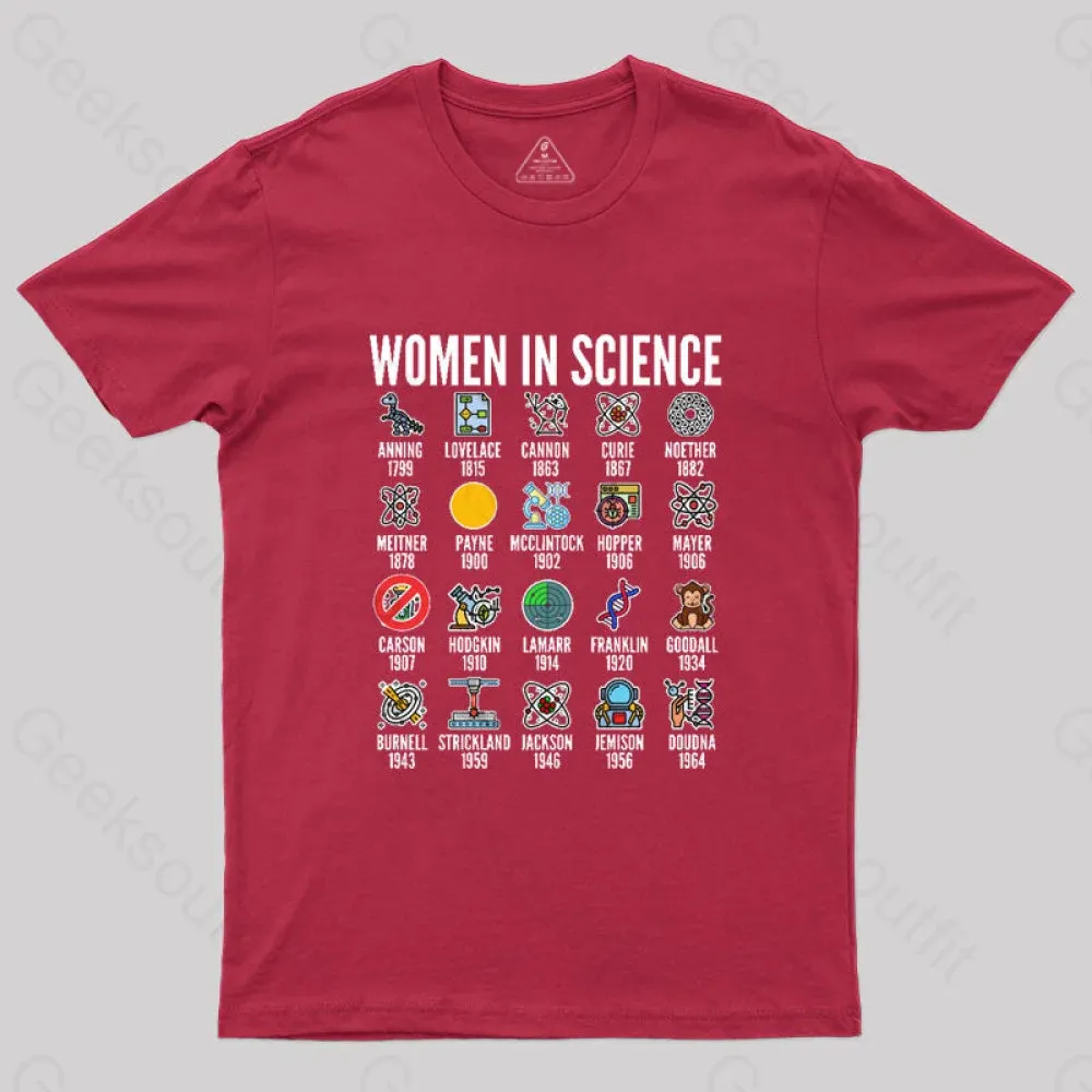 Women in Science T-Shirt - Image 7