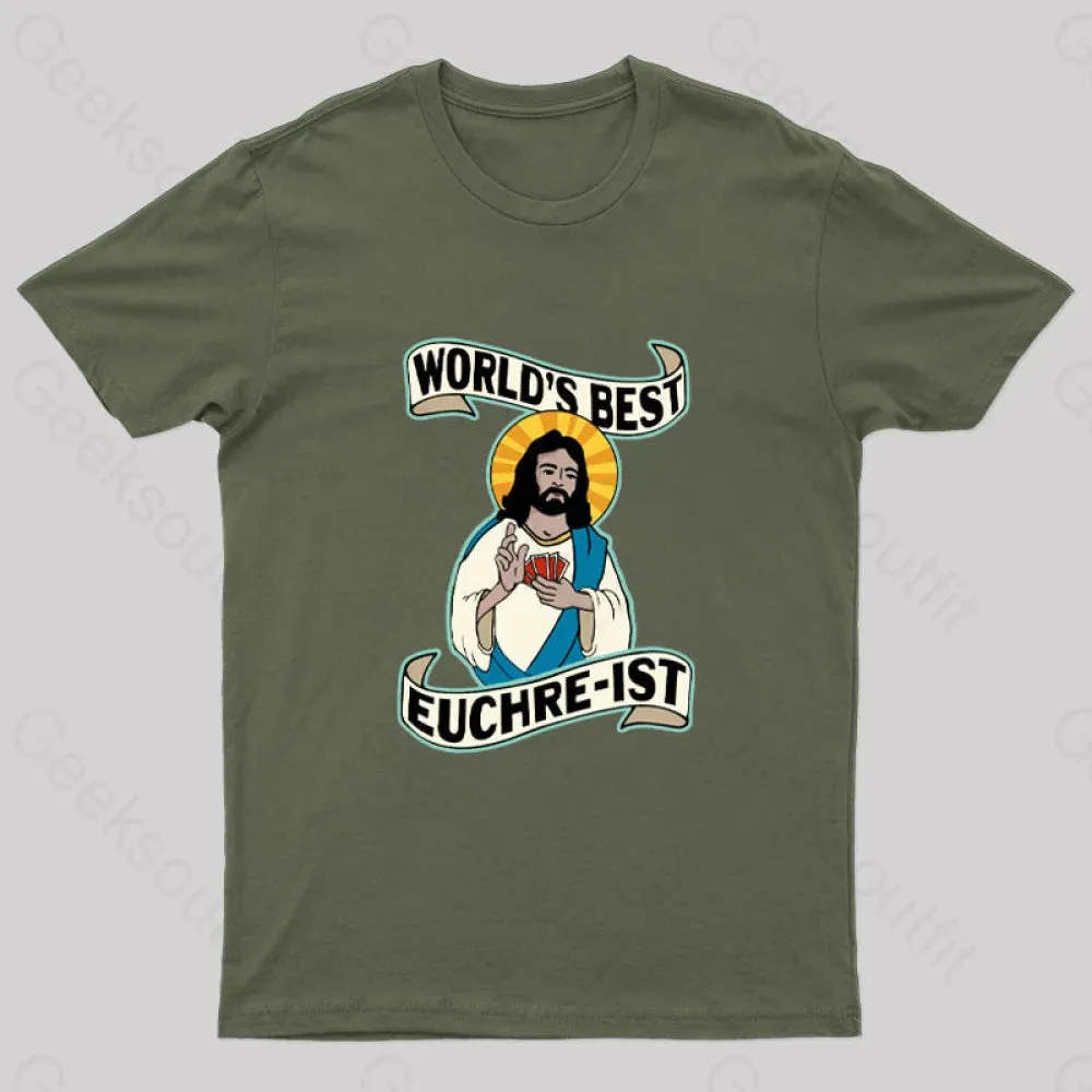 World's Best Euchre-Ist Geek T-Shirt - Image 4