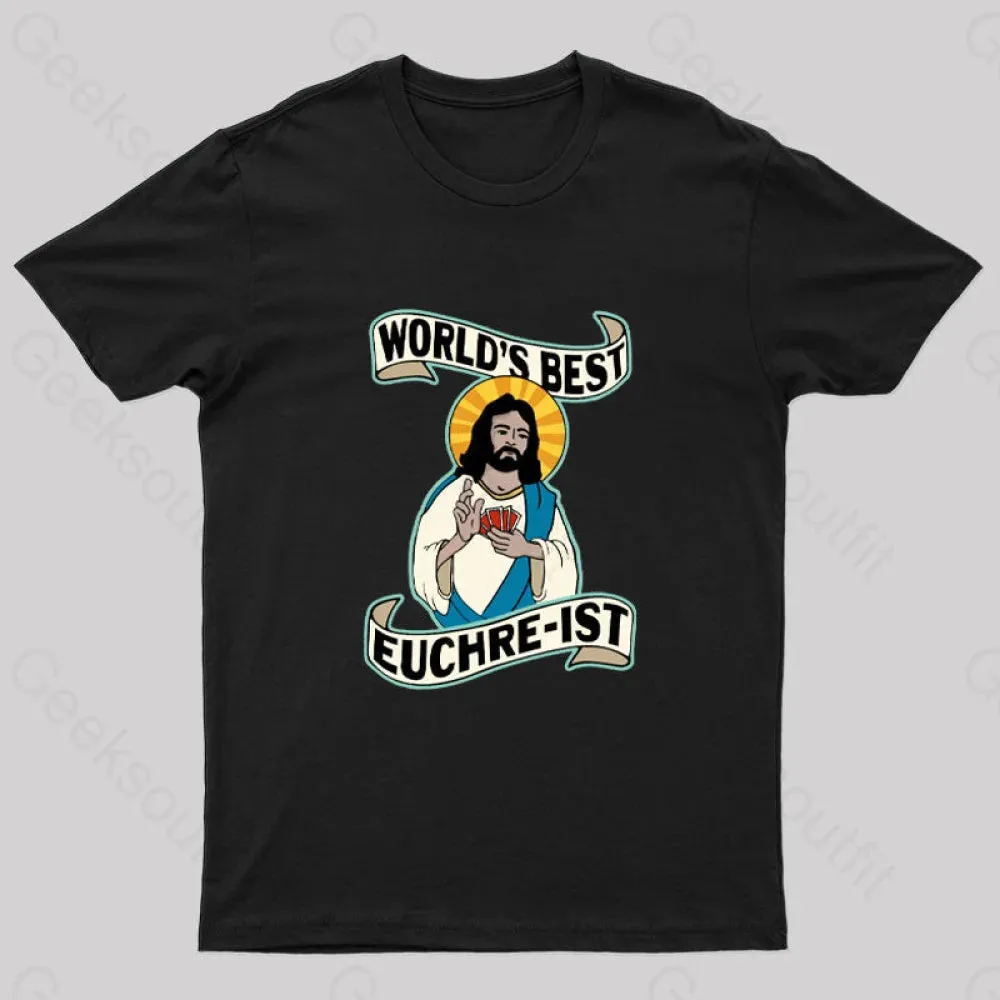World's Best Euchre-Ist Geek T-Shirt - Image 2