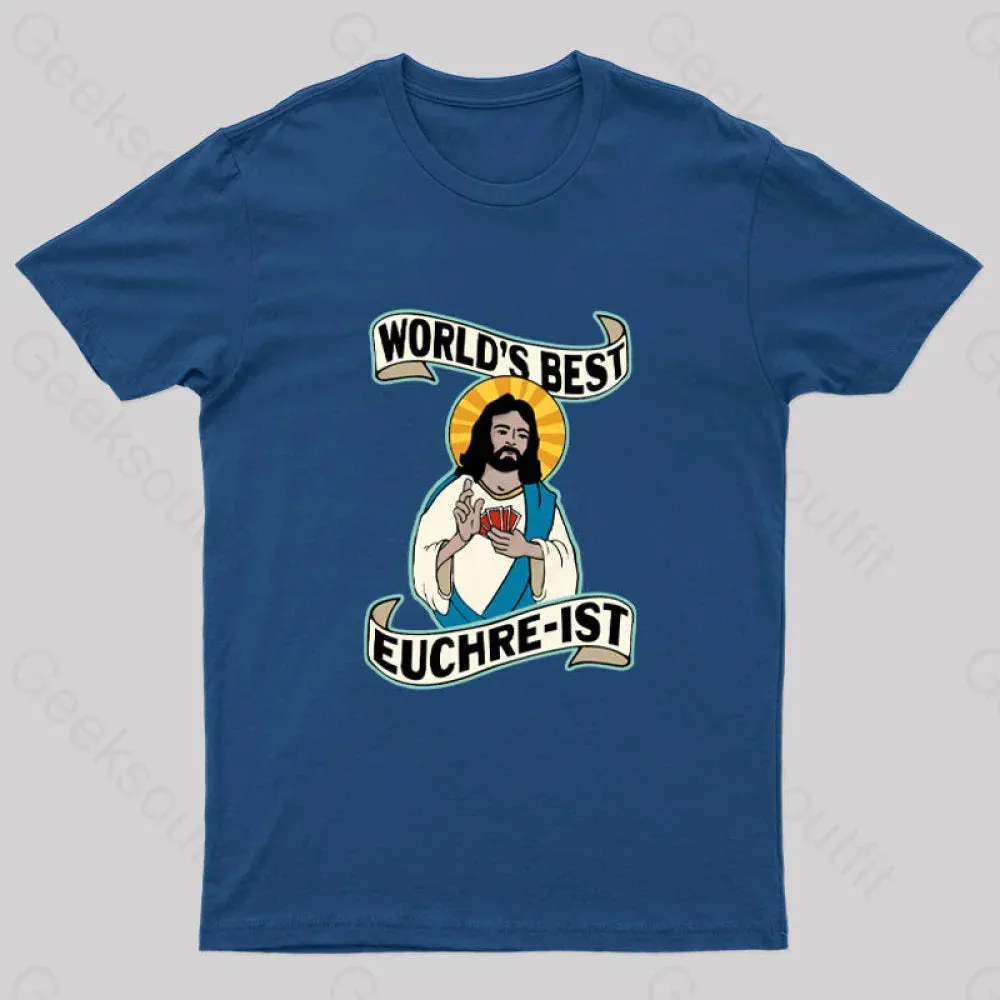 World's Best Euchre-Ist Geek T-Shirt - Image 3