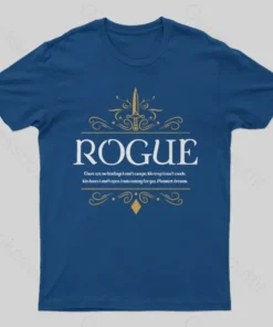 Alternative view of WoW Dungeons Crawler and Dragons Slayer Geek T-Shirt