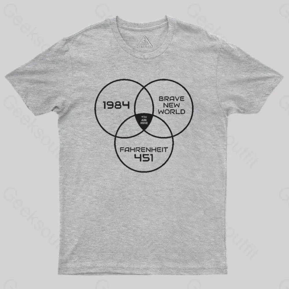 You Are Here Dystopian Geek T-Shirt - Image 10