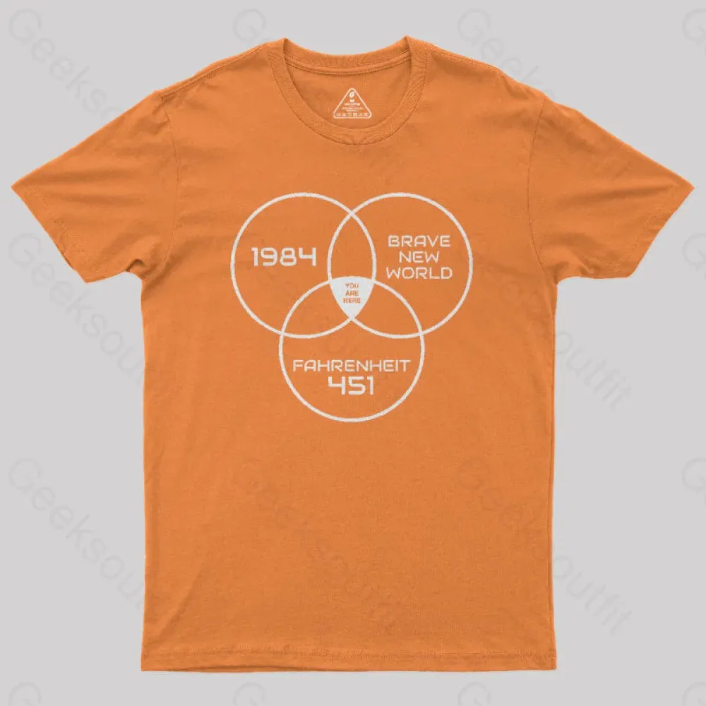 You Are Here Dystopian Geek T-Shirt - Image 6